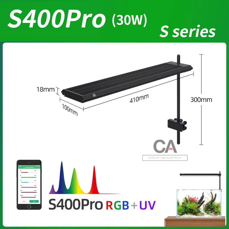 WEEK AQUA Sシリーズ RGB+UV フルスペクトル - Aquarium Planted Tank Substrate のレビューと価格