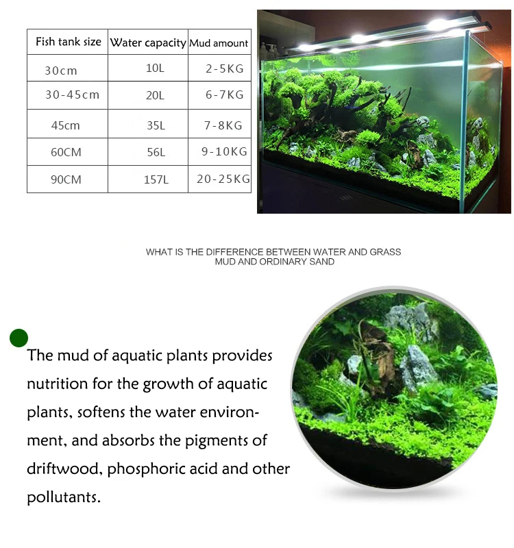 水槽水草泥植物種子土壌水槽底砂栄養土壌黒泥水草水槽底土壌肥料 - Aquarium Plant Liquid Fertilizer のレビューと価格