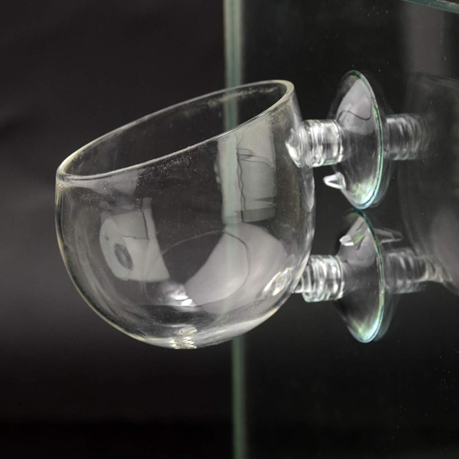 水槽用植物ホルダー ガラス製水草ポット 吸盤付き 生きた植物 - Aquarium Planted Tank Substrate のレビューと価格