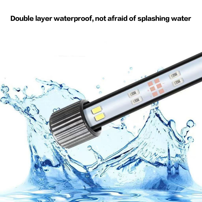 17-47 センチメートル USB プラグ水族館ライト LE - Aquarium Planted Tank Light のレビューと価格