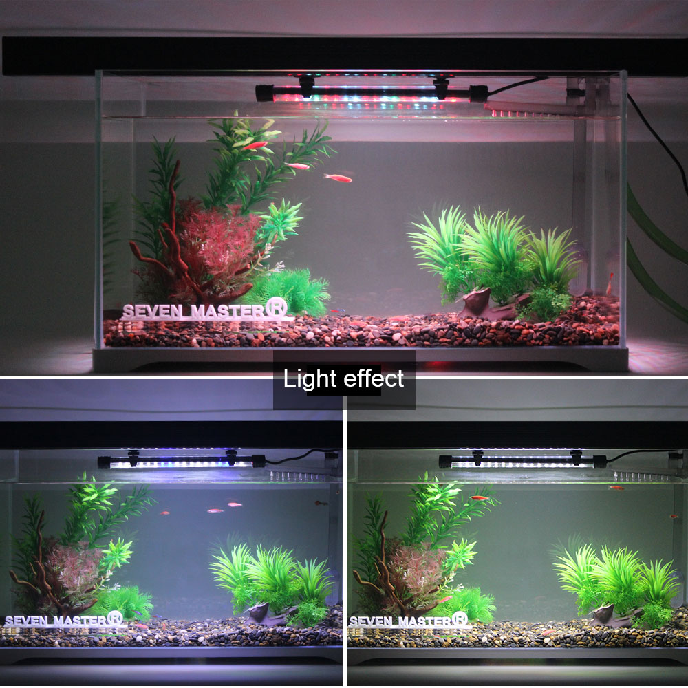 水族館ライト LED 植物成長ランプ防水水槽ライト 18-5 - Aquarium Plant Growth のレビューと価格