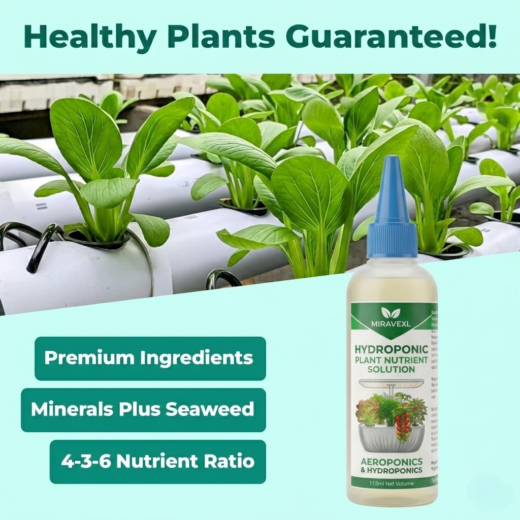 MIRAVEXL 多目的水耕栽培用栄養剤 |   115ml - Aquarium Plant Liquid Fertilizer のレビューと価格
