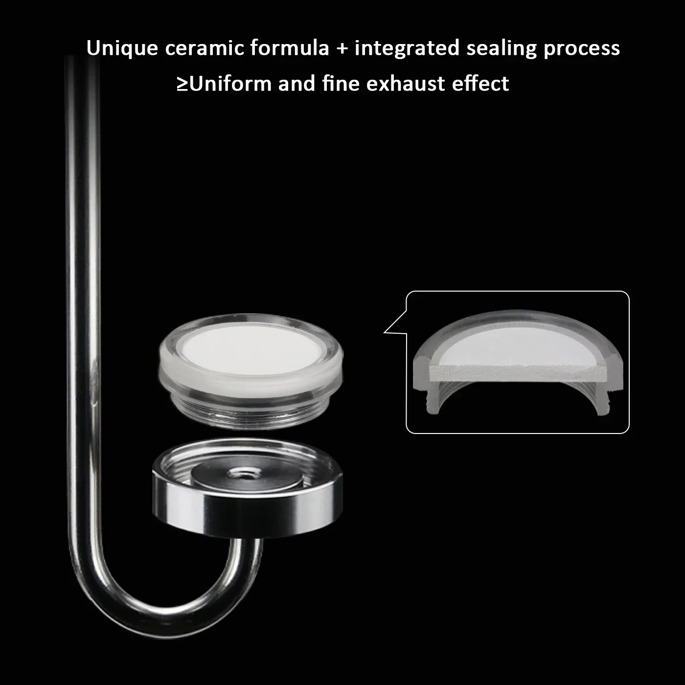 ZRDR 水槽用 CO2 ディフューザー、ステンレス製、セラ - Aquarium Plant Growth のレビューと価格