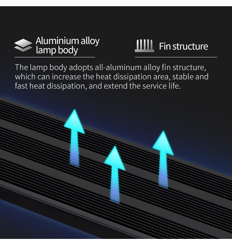 水族館に植えられたLEDライト,1シリーズ,調光器とタイマー - Aquarium Planted Tank Light のレビューと価格