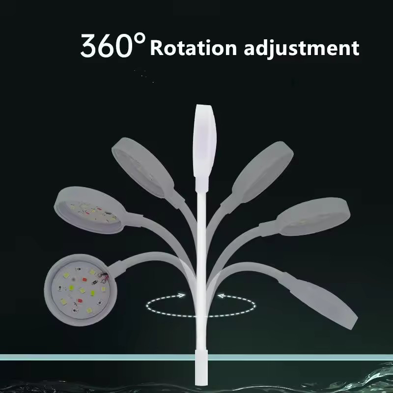 USB LED水槽クリップランプ高透明度明るい補助照明ミニ水 - Aquarium Plant Growth のレビューと価格