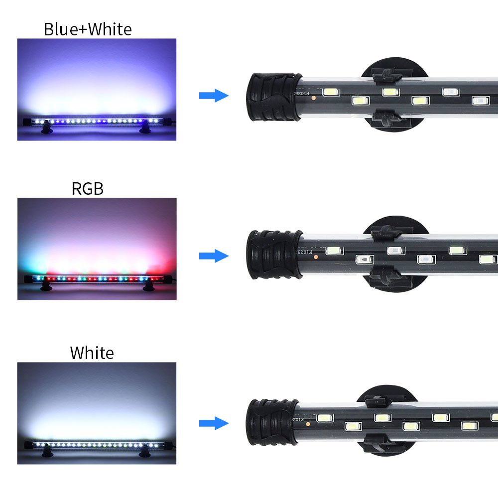 90-260V 水族館ライト LED 防水水槽クリップライト - Aquarium Planted Tank Light のレビューと価格