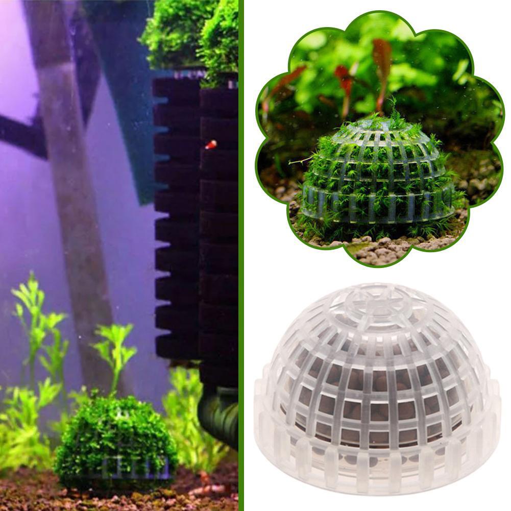 1pc 水生ペット用品装飾水族館苔ボール生植物フィルタージャ - Aquarium Planted Tank Substrate のレビューと価格