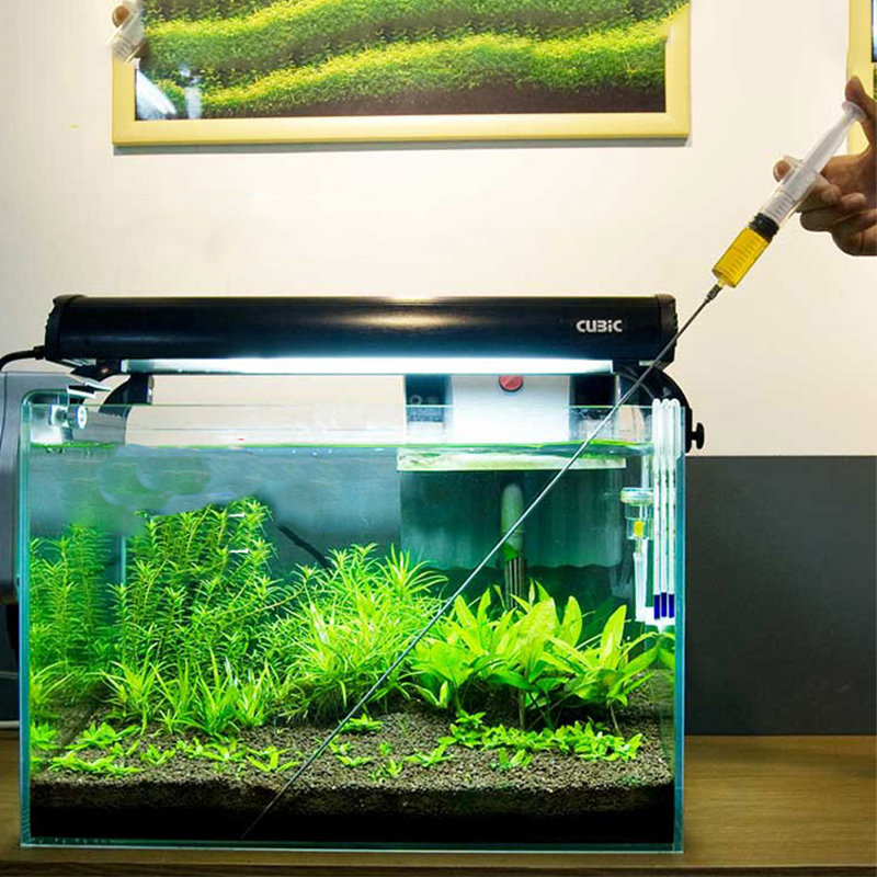 水族館用の液体肥料,水槽用のプラスチック製植物成長シリンジ, - Aquarium Plant Liquid Fertilizer のレビューと価格