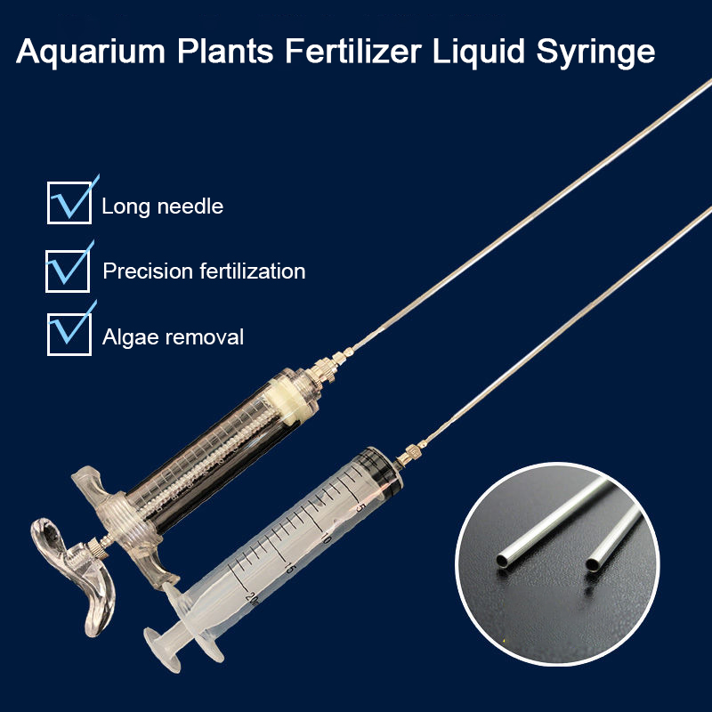 水族館用の液体肥料,水槽用のプラスチック製植物成長シリンジ, - Aquarium Plant Liquid Fertilizer のレビューと価格